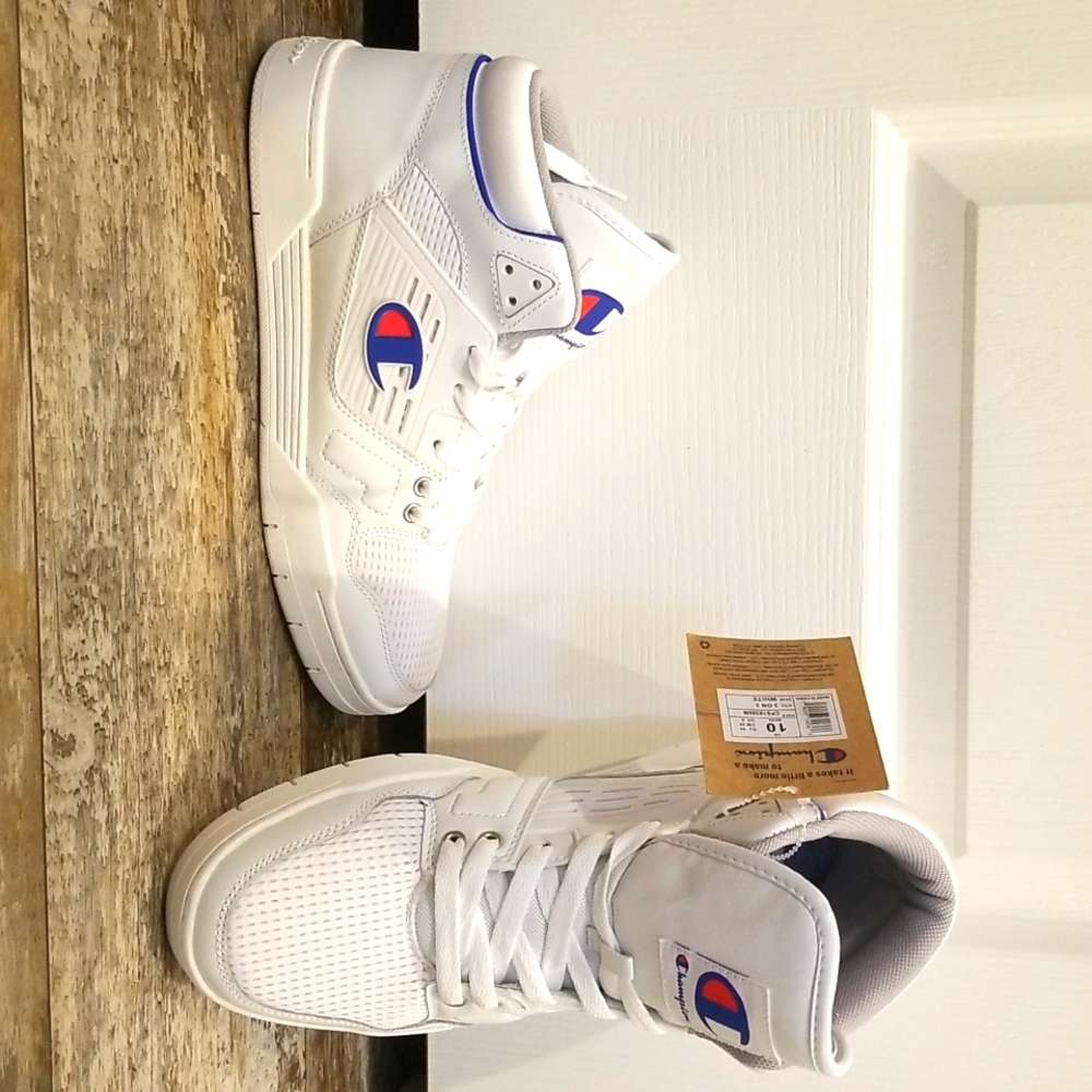 NWT Champion ROCHESTER OG  Sneakers Hi Top White Size(9.5,10 Men)(11,11.5 Women)